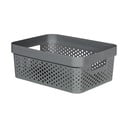Infinity Dots szürke tárolókosár, 11 l - Curver