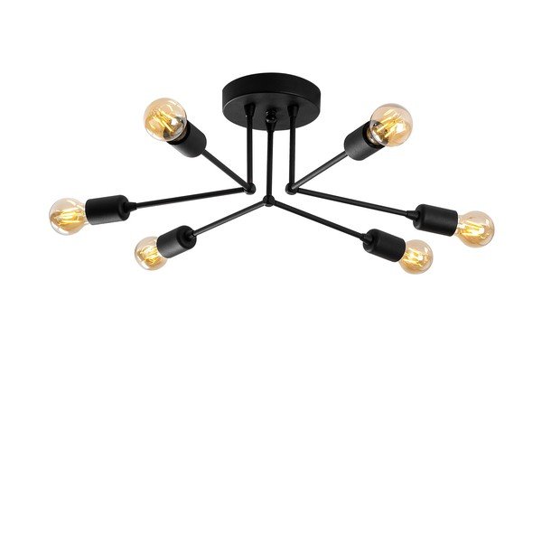Fekete mennyezeti lámpa Sparrow – Opviq lights-image-2