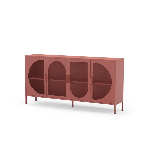 Téglavörös komód 160x90 cm Tayra – Marckeric-image-3