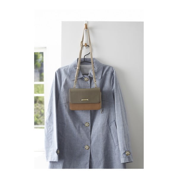 Fehér fém ajtófogas 1,5 cm Tower – YAMAZAKI-image-2