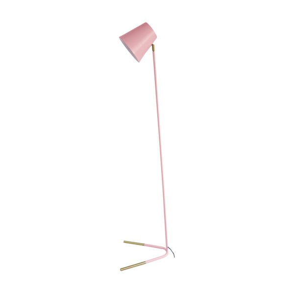 Noble rózsaszín állólámpa aranyszínű részletekkel - Leitmotiv