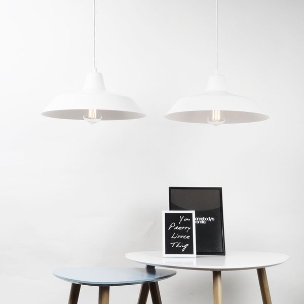Cinco kétágú fehér függőlámpa - Sotto Luce-image-1