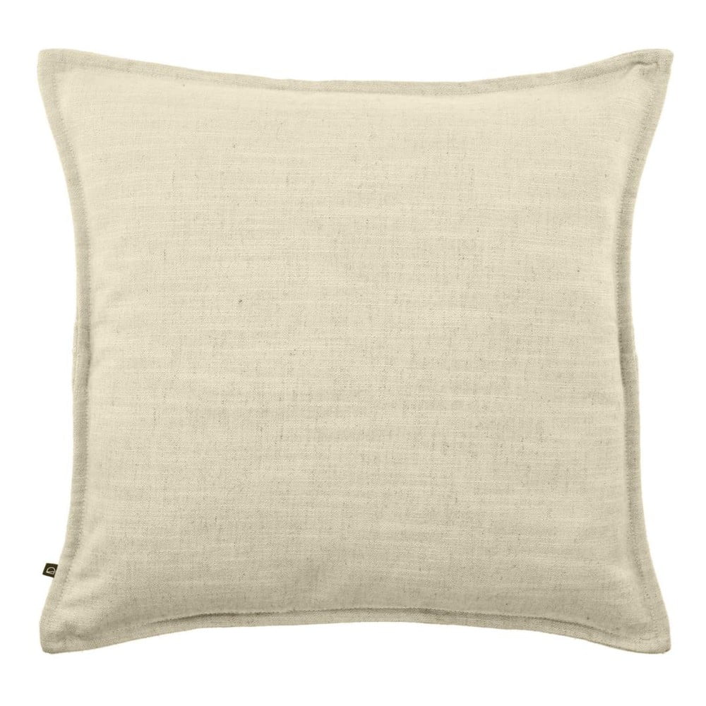 Lenkeverék párnahuzat 45x45 cm Blok  Kave Home