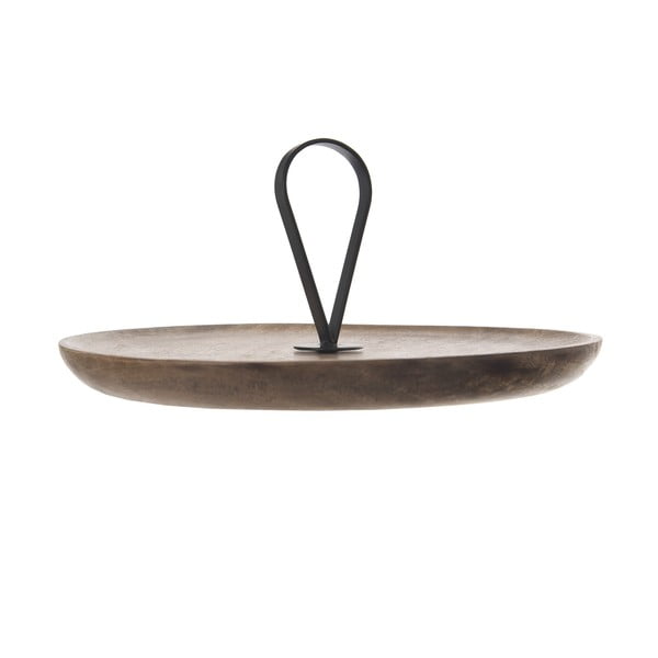 Fa szervírozó tálca ø 30 cm Mango – Orion-image-2