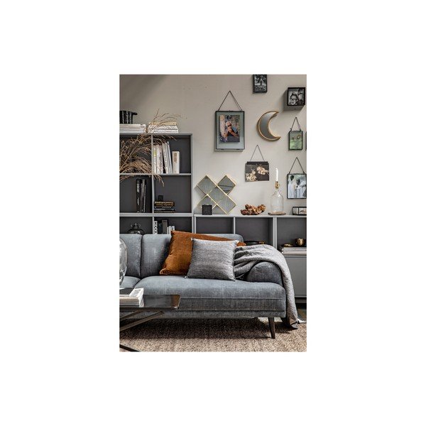 Szürke borovi fenyő moduláris könyvespolc 81x81 cm Vt – vtwonen-image-1