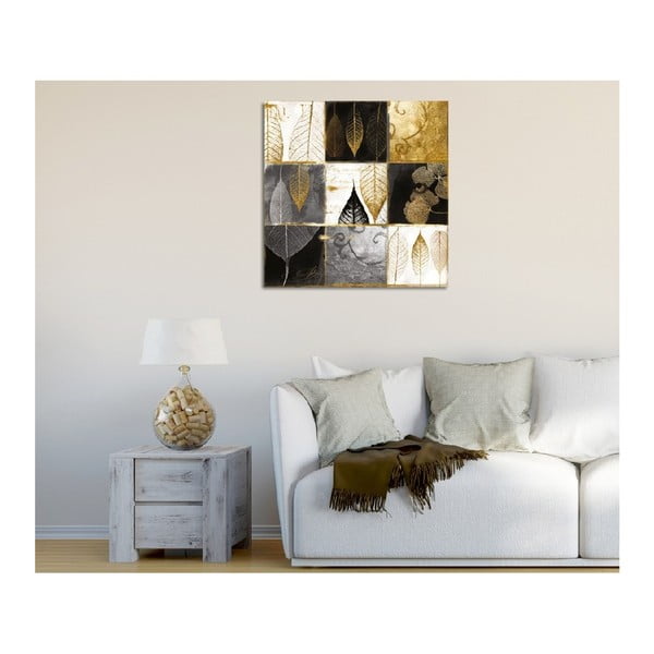 Golden Leaves vászonkép, 45 x 45 cm-image-2