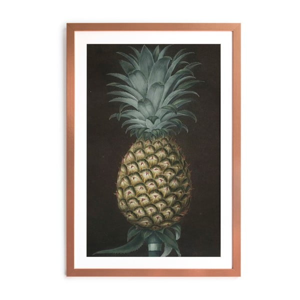 Ananas keretezett kép, 60 x 40 cm - Velvet Atelier