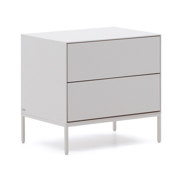 Fehér éjjeliszekrény Vedrana – Kave Home-image-3