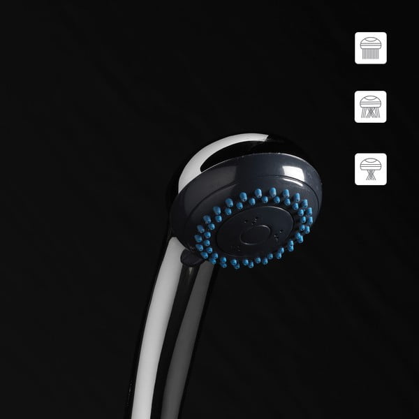 Zuhanyfej csővel ø 7 cm Hydro – douceur d'intérieur-image-4