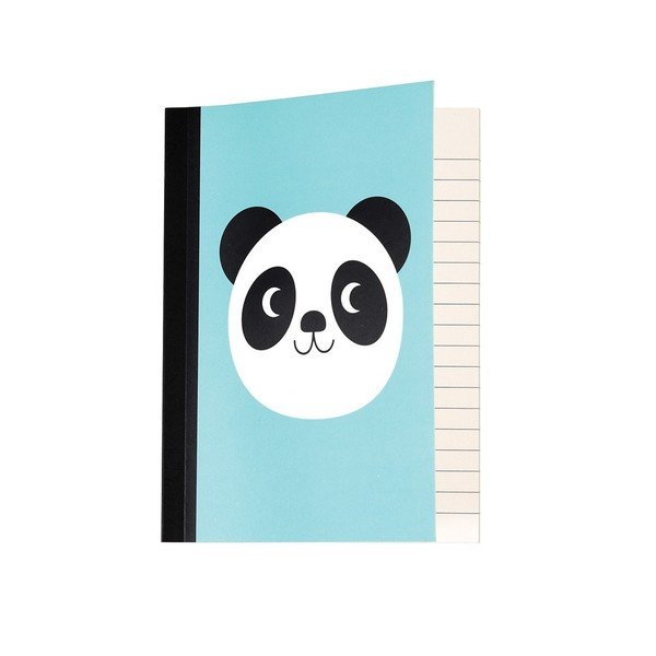Miko The Panda vonalas füzet panda mintával, 2 db - Rex London-image-1