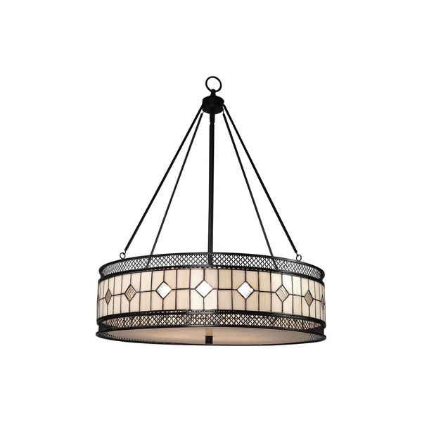 Fém függőlámpa üveg búrával ø 60 cm Waldorf – Premier Housewares-image-2