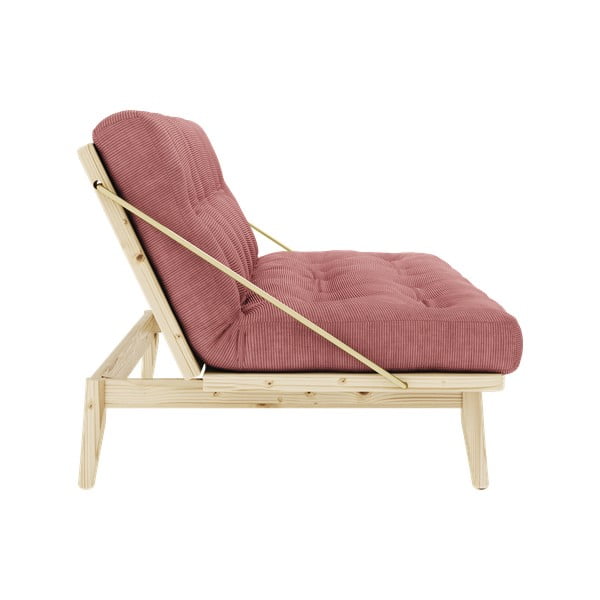 Rózsaszín kinyitható kanapé 190 cm Folk – Karup Design-image-4