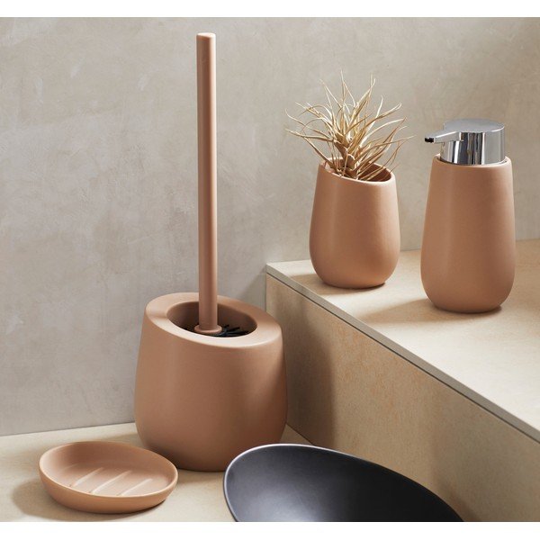 Badi Sand kerámia WC-kefe - Wenko-image-1