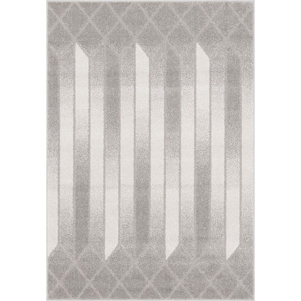 Szürke-krémszínű szőnyeg 80x160 cm Lori – FD