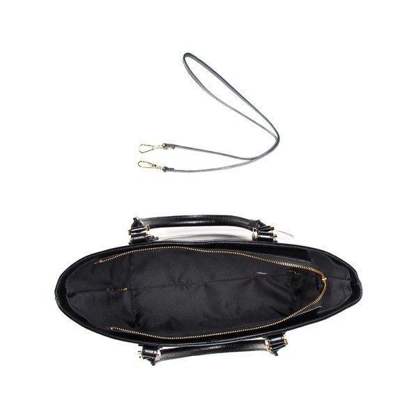 351 Nero bőr kézitáska - Carla Ferreri-image-1