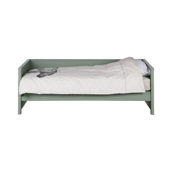 Zöld egyszemélyes ágy 90x200 cm Nikki – WOOOD-image-2