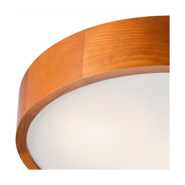 Konyakbarna mennyezeti lámpa üveg búrával ø 47 cm Eveline – LAMKUR-image-3