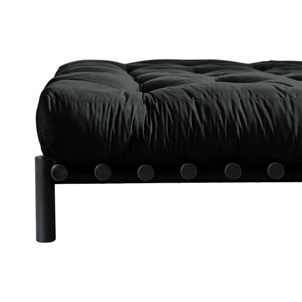 Pace Black fekete ágykeret borovi fenyőből, 140 x 200 cm - Karup Design-image-3