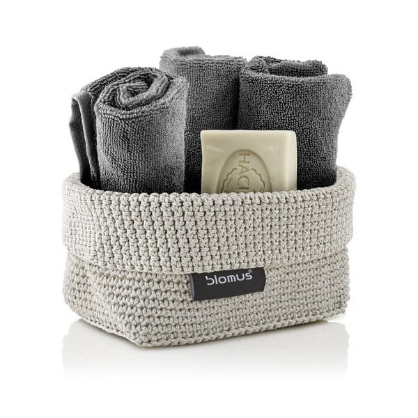 Rope bézs tárolókosár, 10 x 15,5 cm - Blomus-image-1