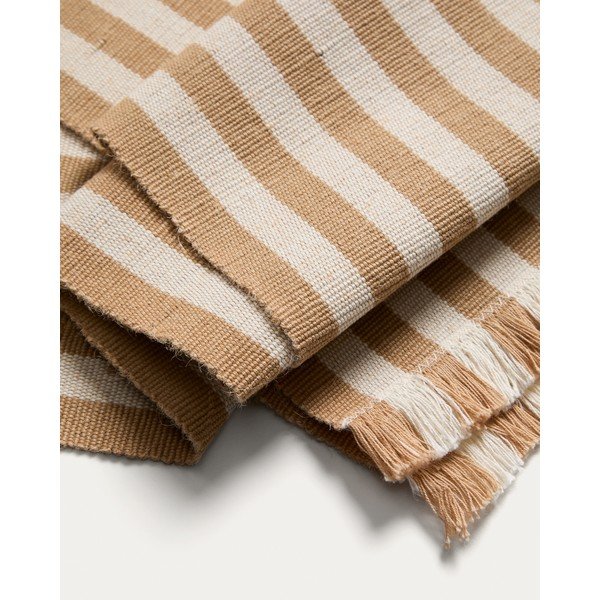 Textil-juta tányéralátét szett 2 db-os 35x50 cm Daltan – Kave Home-image-1
