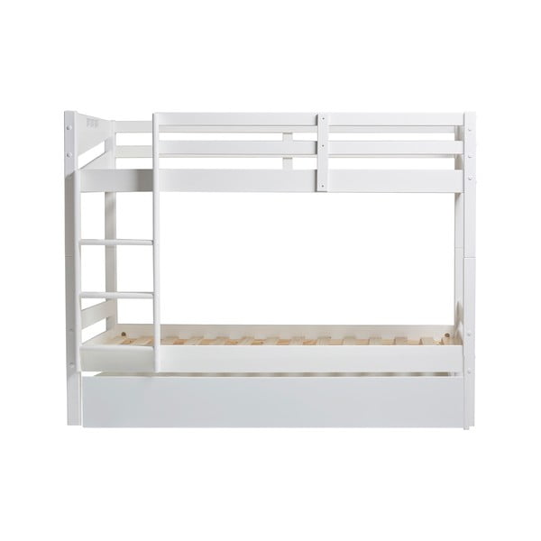 Torino fehér gyerek emeletes ágy fiókkal - Marckeric