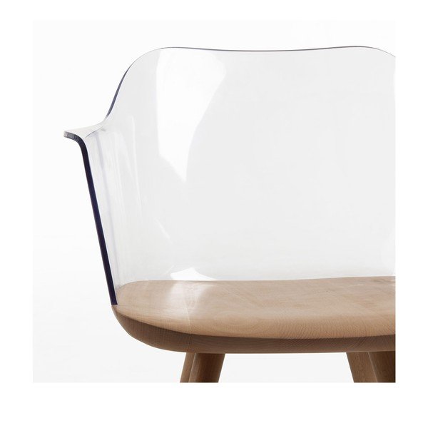 Klam fotel bükkfa lábakkal - Kave Home-image-4