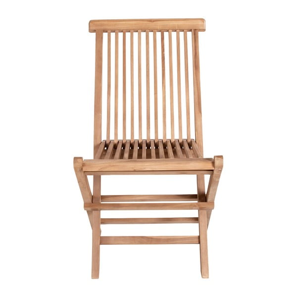 Natúr színű tömörfa kerti szék szett 2 db-os Toledo – House Nordic-image-2