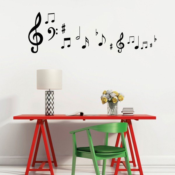 Musical Note öntapadós matrica - Fanastick-image-1