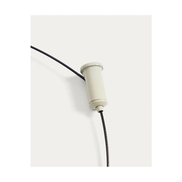 Világosszürke LED dimmelhető mennyezeti lámpa fém búrával ø 16 cm Porte – Kave Home-image-3