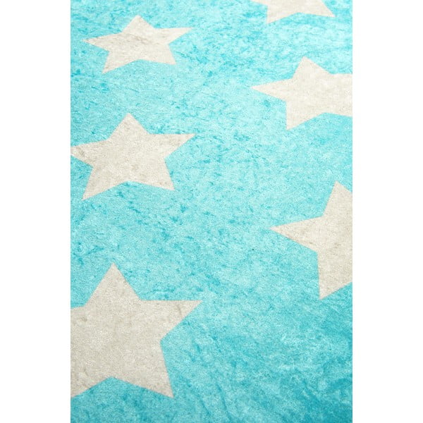 Universe kék csúszásgátlós gyerekszőnyeg, 140 x 190 cm - Chilai-image-3