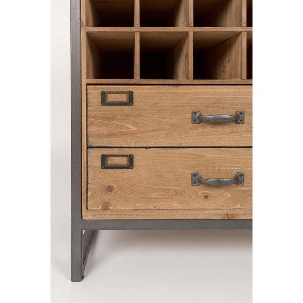 Edgar bortartó szekrény fenyőfából - White Label-image-4