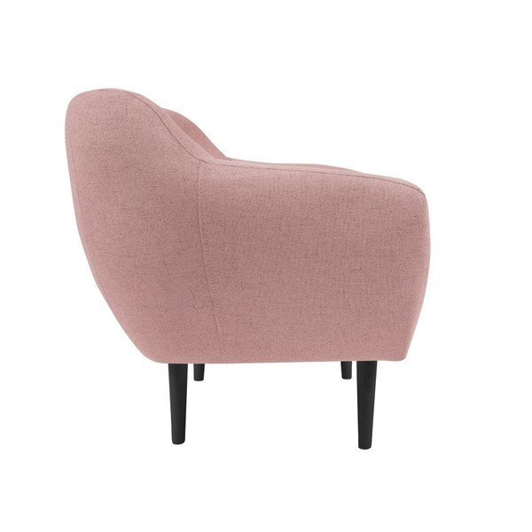 Piemont rózsaszín fotel - Mazzini Sofas-image-3