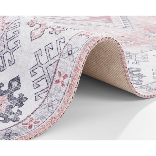 Gratia világos rózsaszín futószőnyeg, 80 x 200 cm - Nouristan-image-3