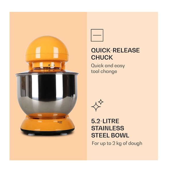 Bella narancssárga konyhai robotgép - Klarstein-image-2