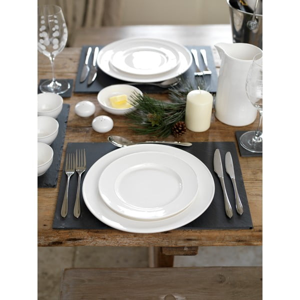 Ridget fehér porcelán tányér, ø 22 cm - Mikasa-image-4