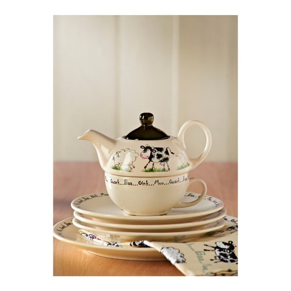 Home Farm kerámia cukortartó, ⌀ 9,3 cm - Price & Kensington-image-4