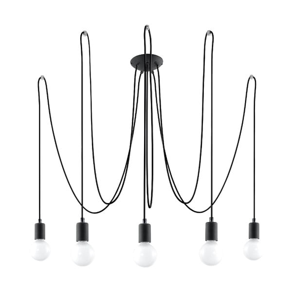 Fekete függőlámpa 300x300 cm Spider - Nice Lamps