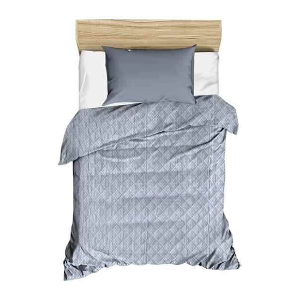 Amanda kék steppelt ágytakaró, 160 x 230 cm