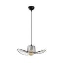 Fekete függőlámpa fém búrával ø 50 cm Tel – Opviq lights