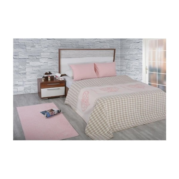 Becky kétszemélyes pamut ágytakaró, 220 x 200 cm - Dinarsu