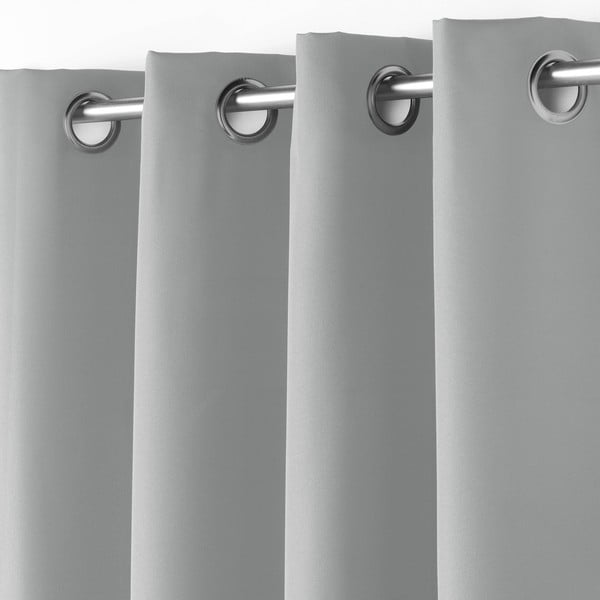 Szürke függöny 140x180 cm Essentiel – douceur d'intérieur-image-1