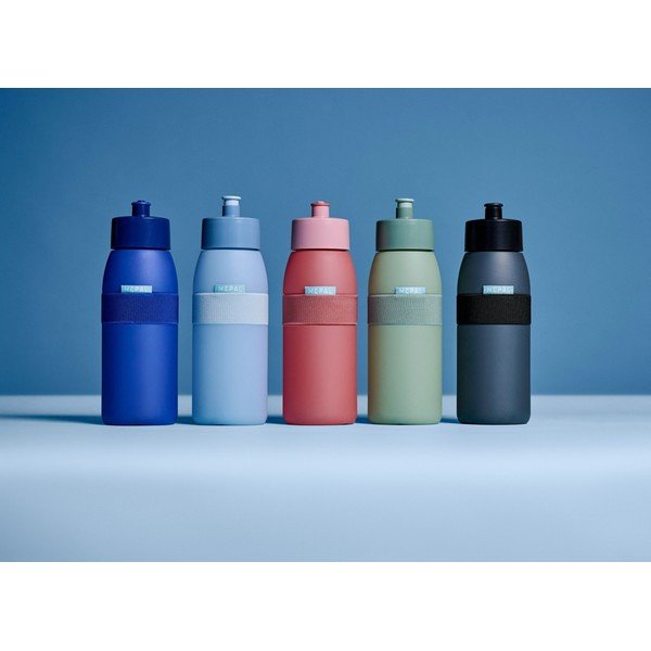 Világospiros műanyag ivópalack 500 ml Ellipse – Mepal-image-1