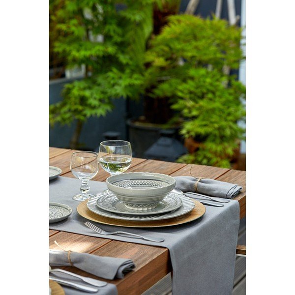 Cristal szürke agyagkerámia tál, ⌀ 18 cm - Costa Nova-image-2