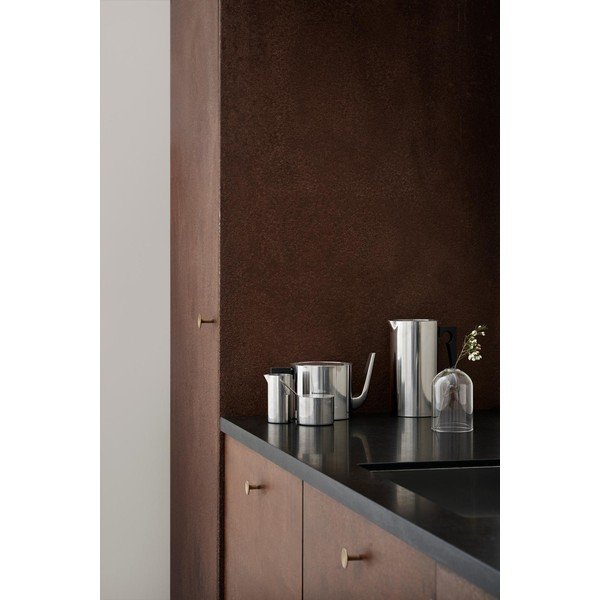 Ezüstszínű rozsdamentes acél teáskanna 1,25 l Arne Jacobsen – Stelton-image-3