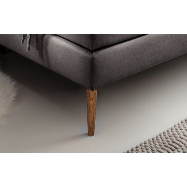 Antracitszürke boxspring ágy 180x200 cm Massello – Meise Möbel-image-4