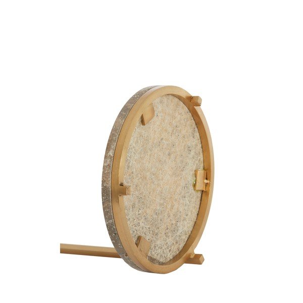 Kerek tárolóasztal márvány asztallappal ø 26 cm Leda – Light & Living-image-4