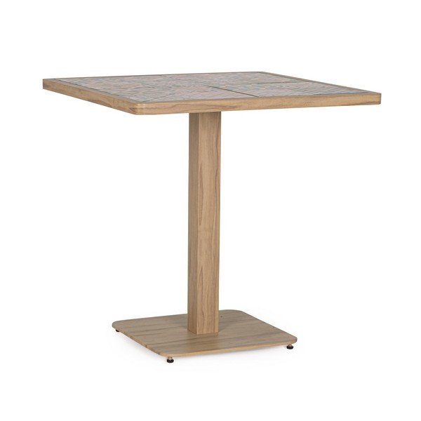 Acél kerti kisasztal 73x73 cm Kalimera – Bizzotto