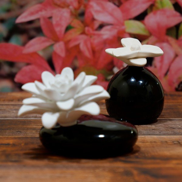 Fehér kerámia párologtató vanília illattal - Boles d´olor-image-4