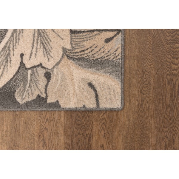 Szürke-bézs gyapjú szőnyeg 200x300 cm Thea anthracite – Agnella-image-3