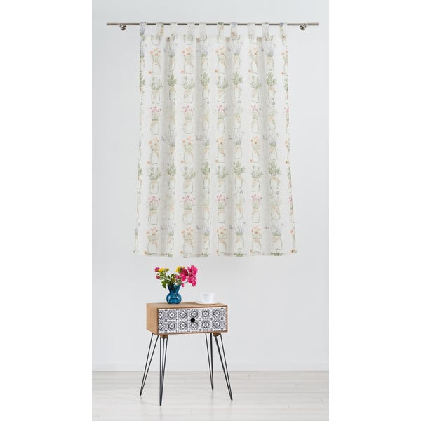 Krémszínű függöny 140x160 cm Cassia – Mendola Fabrics